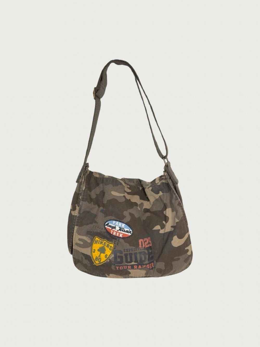 Camo Messenger Bag